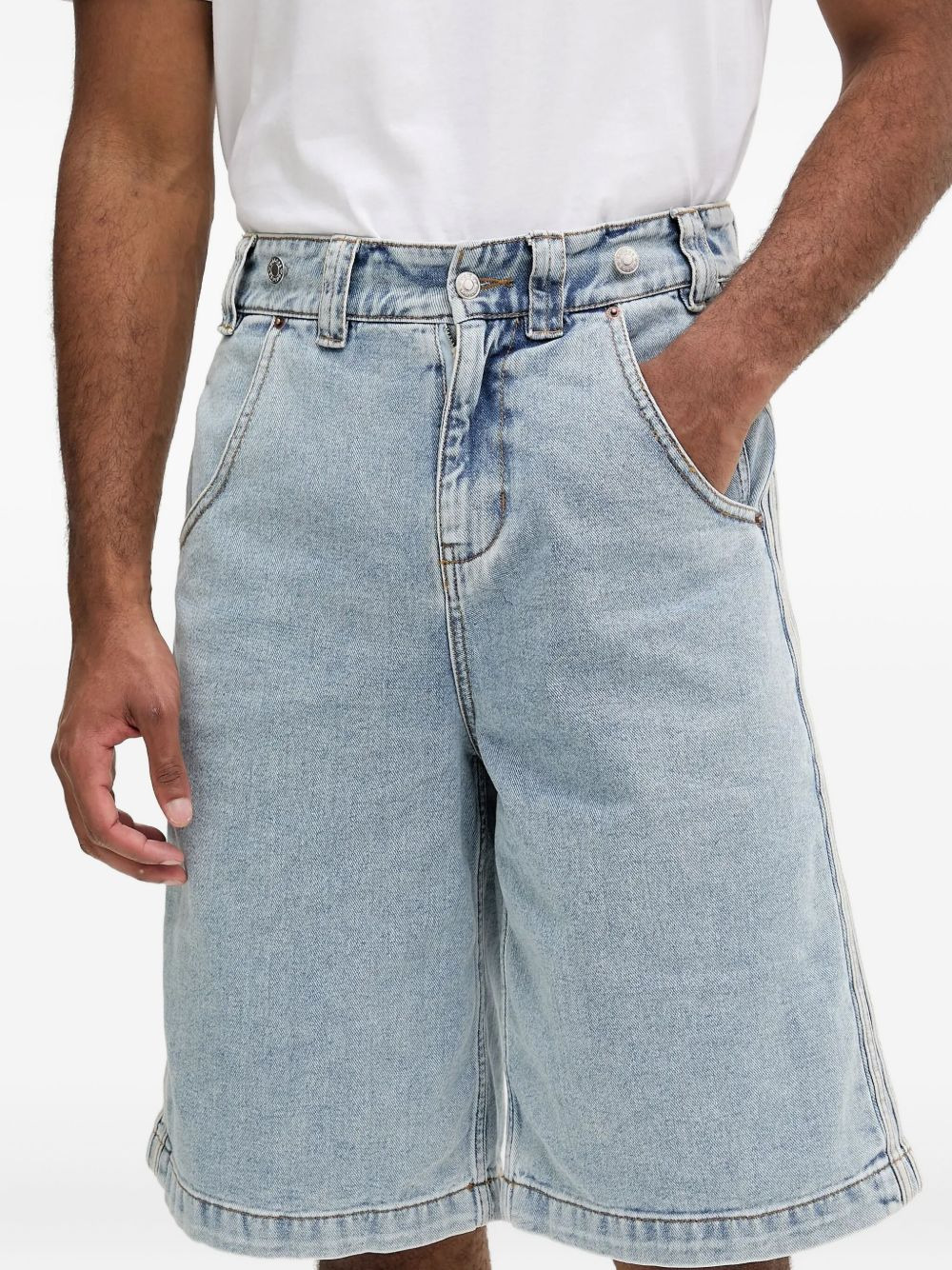 x Jeremy Scott denim dungarees - 5
