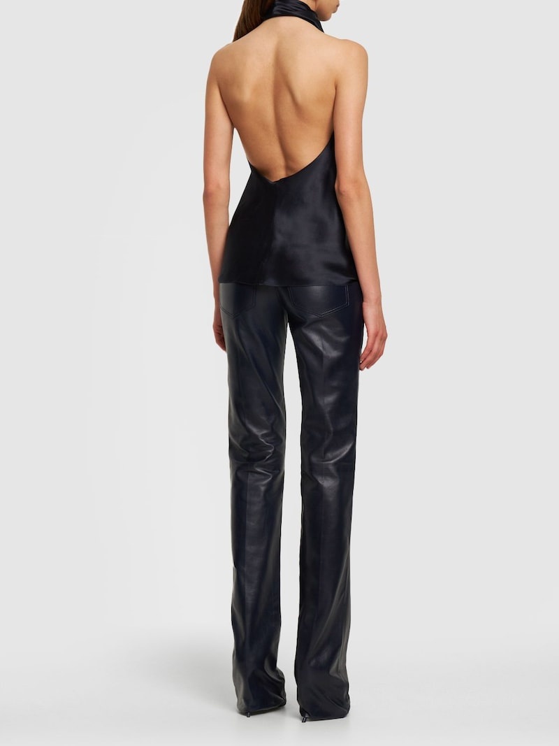 LVR Exclusive double silk satin top - 3