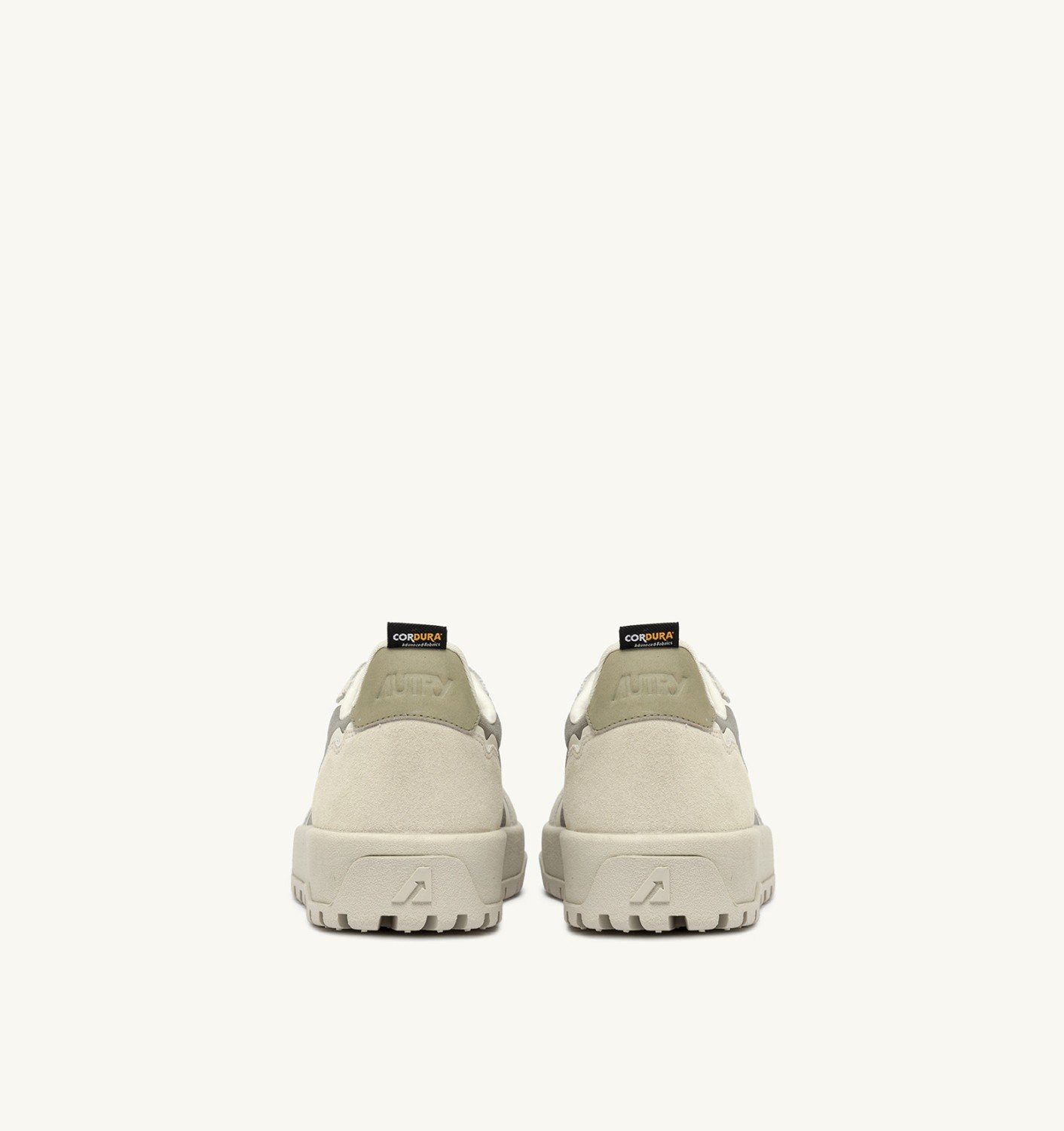 WILDPACE LOW SNEAKERS IN ELMOND AND WHITE CORDURA AND SUEDE - 3