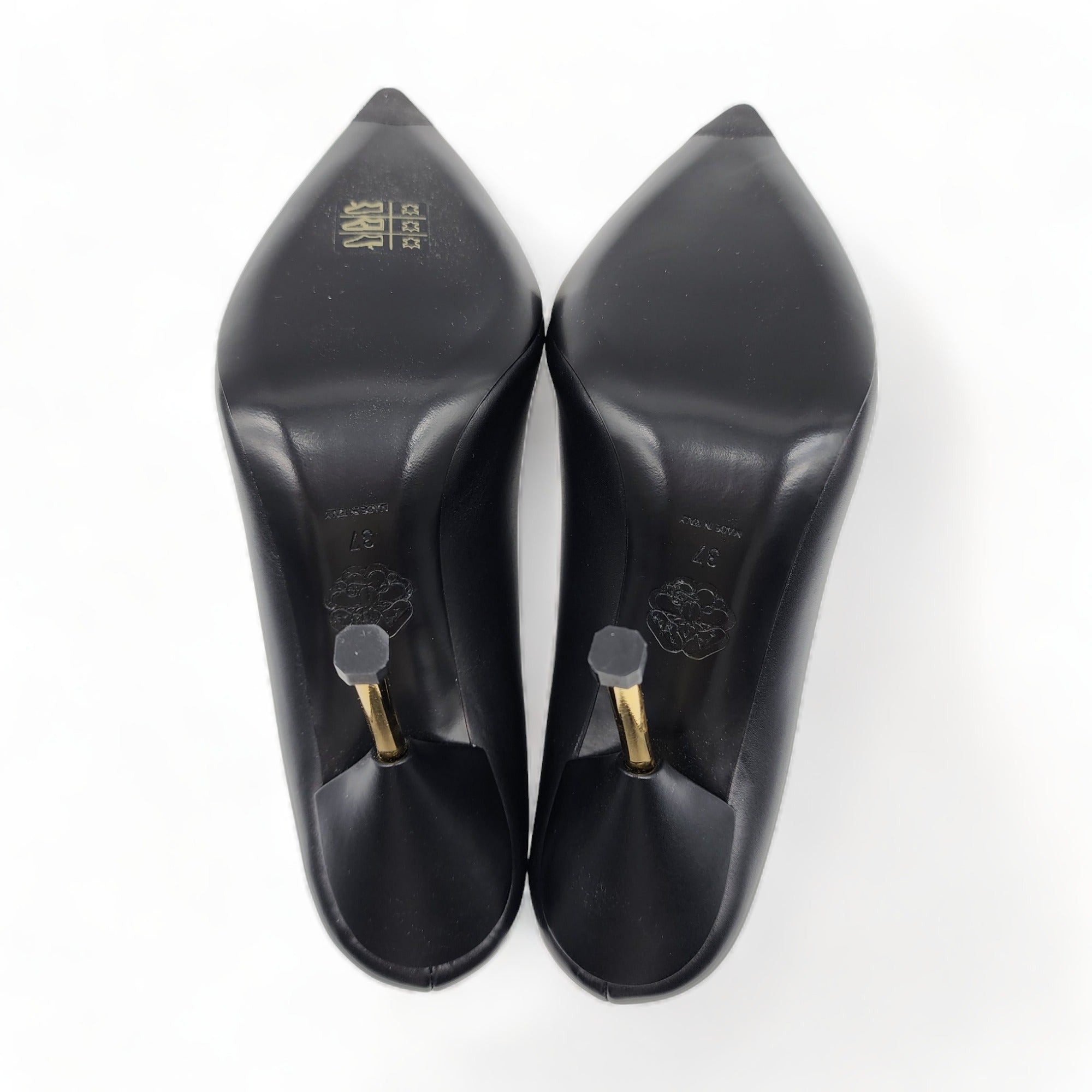 Alexander McQueen Punk Spike Pumps - Leather - Black - 5