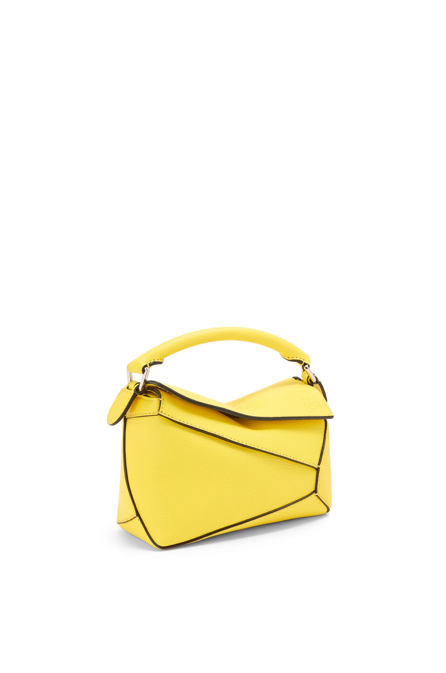 Mini Puzzle Edge bag in goatskin - 2
