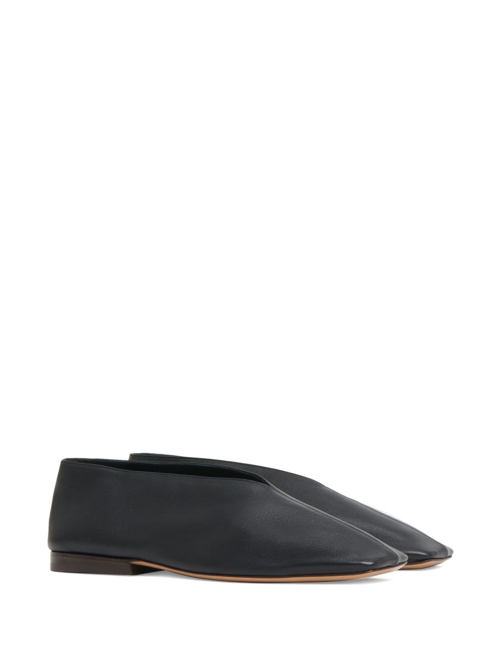 leather ballet flats - 2