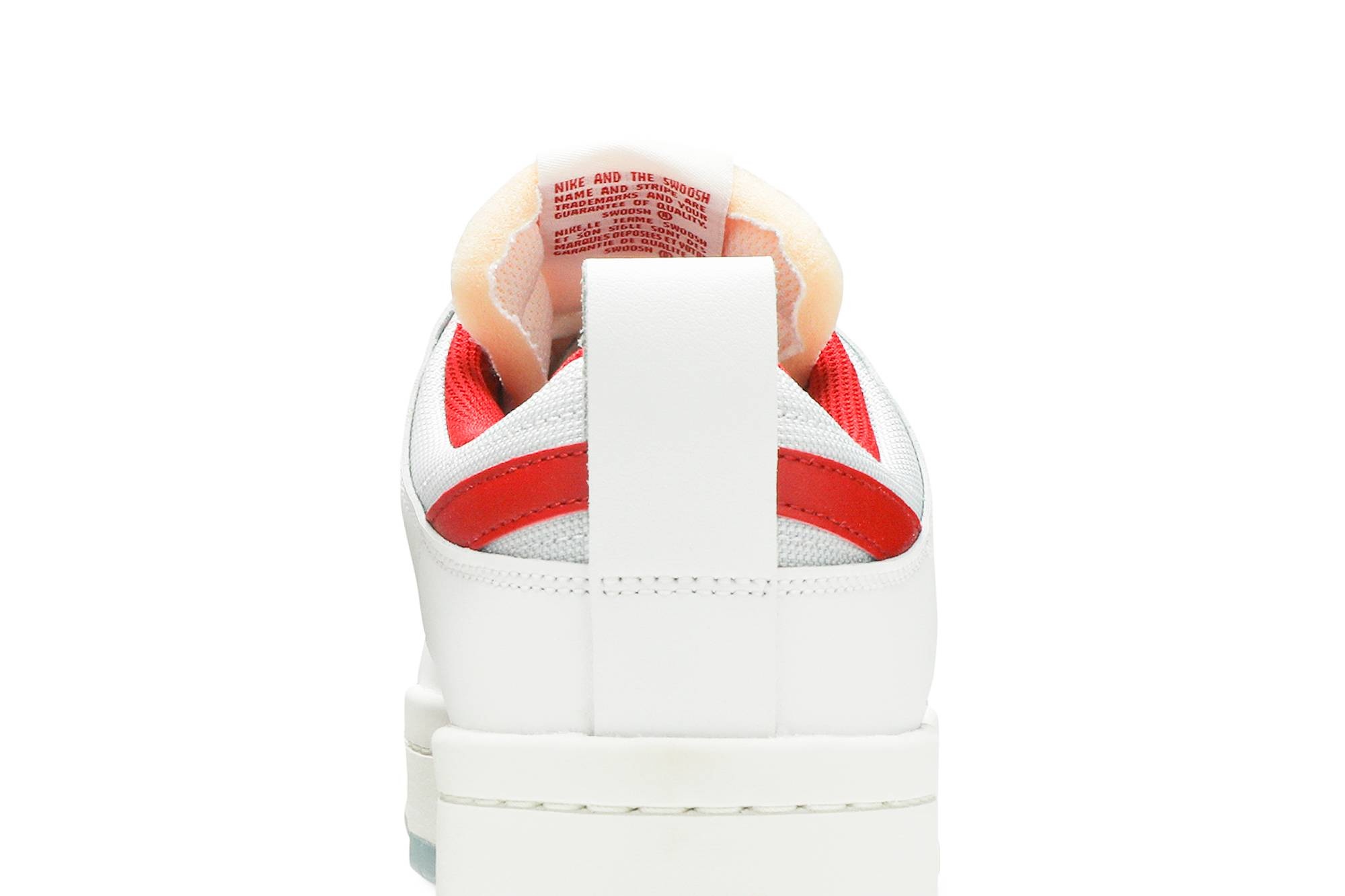 Wmns Dunk Low Disrupt 'White Gym Red' - 7