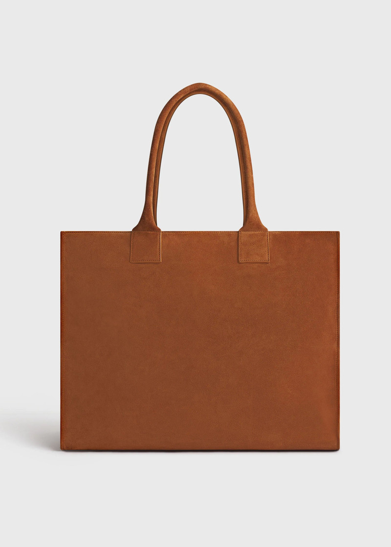 Large Tote Bag in Suede 1