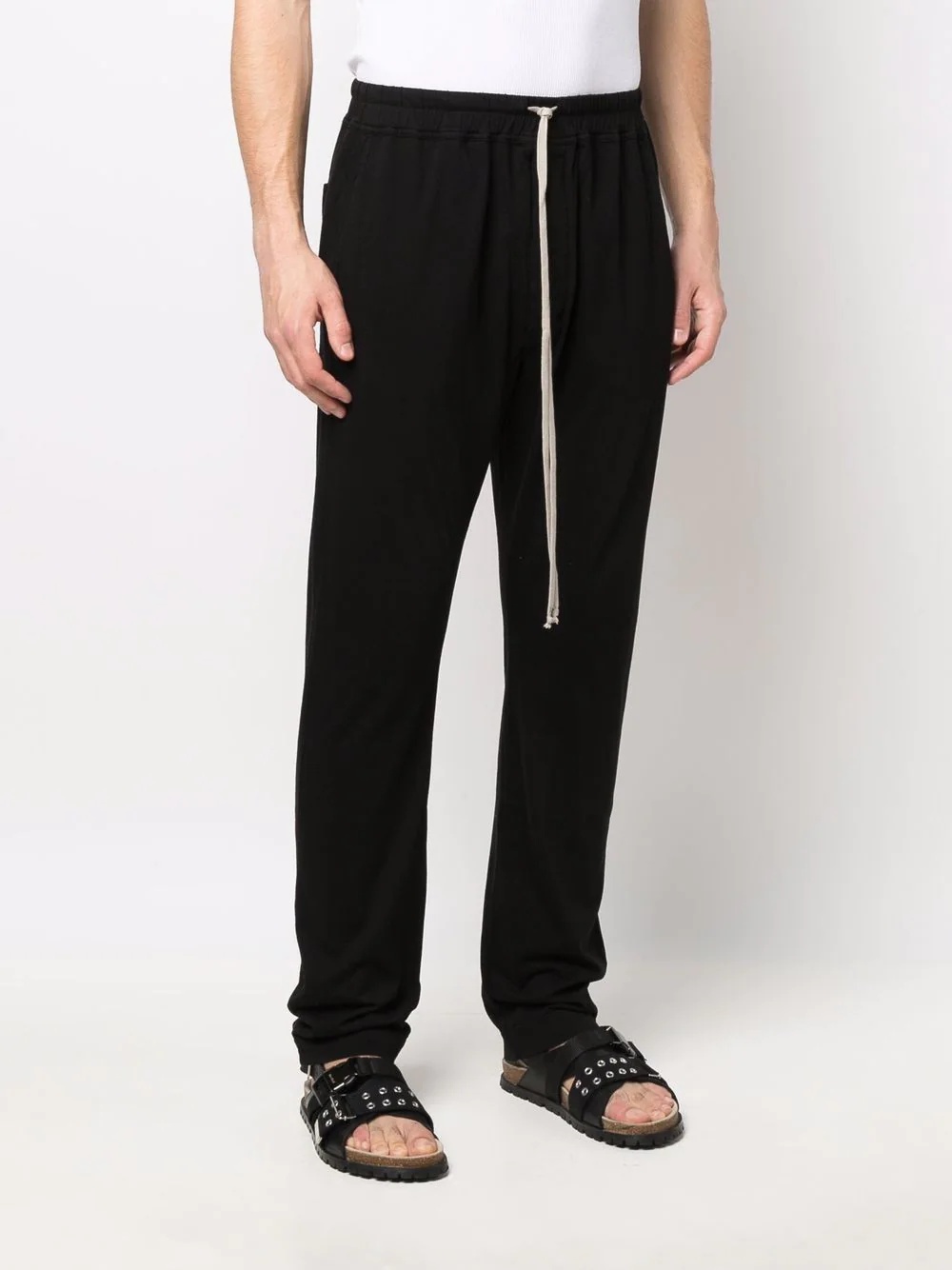 drawstring track pants - 3