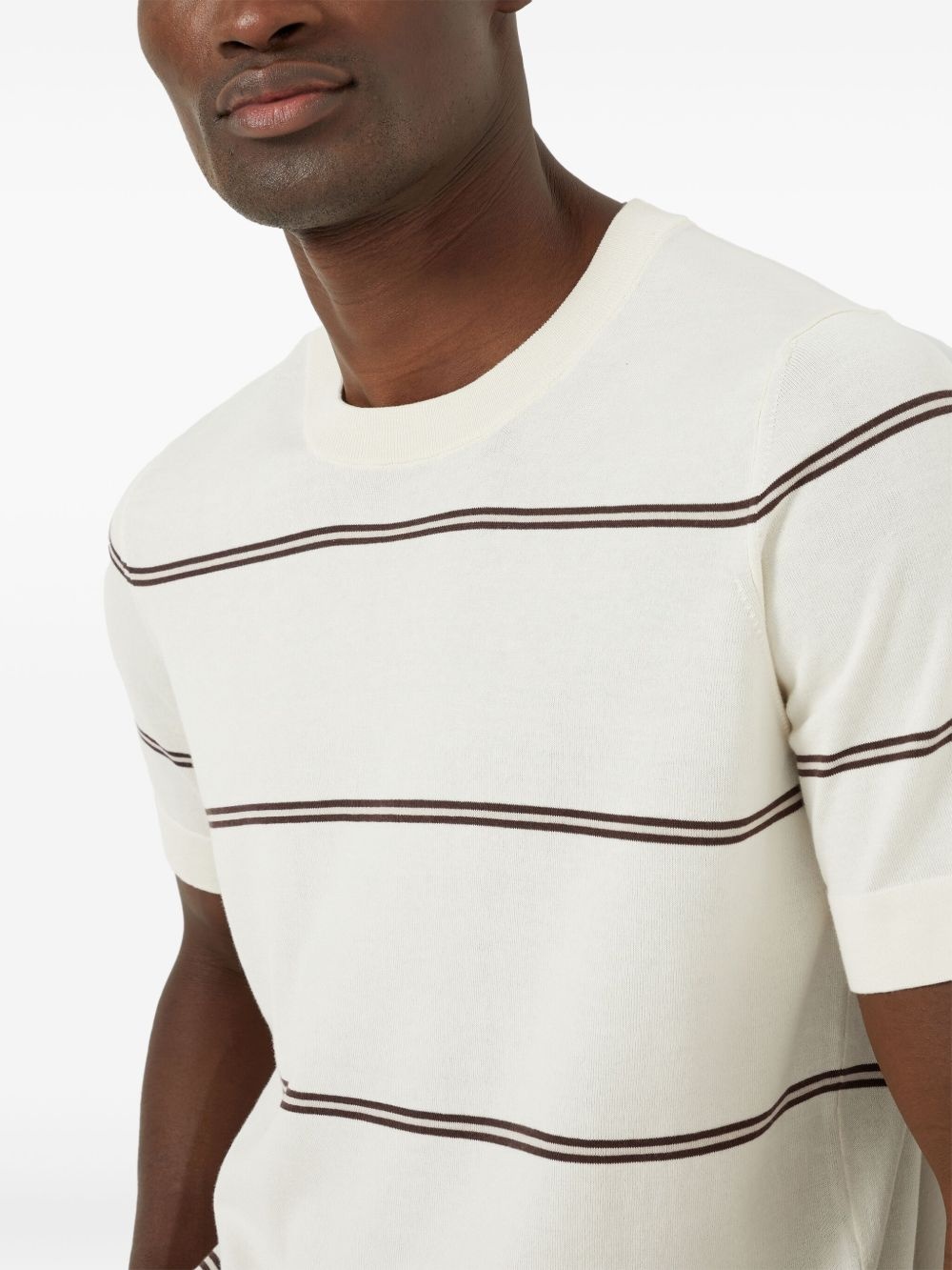 striped t-shirt - 6