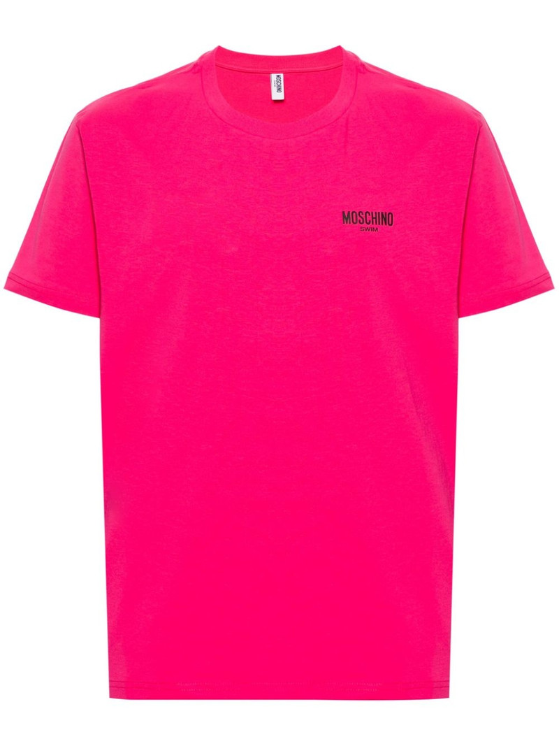 logo-print cotton T-shirt 1