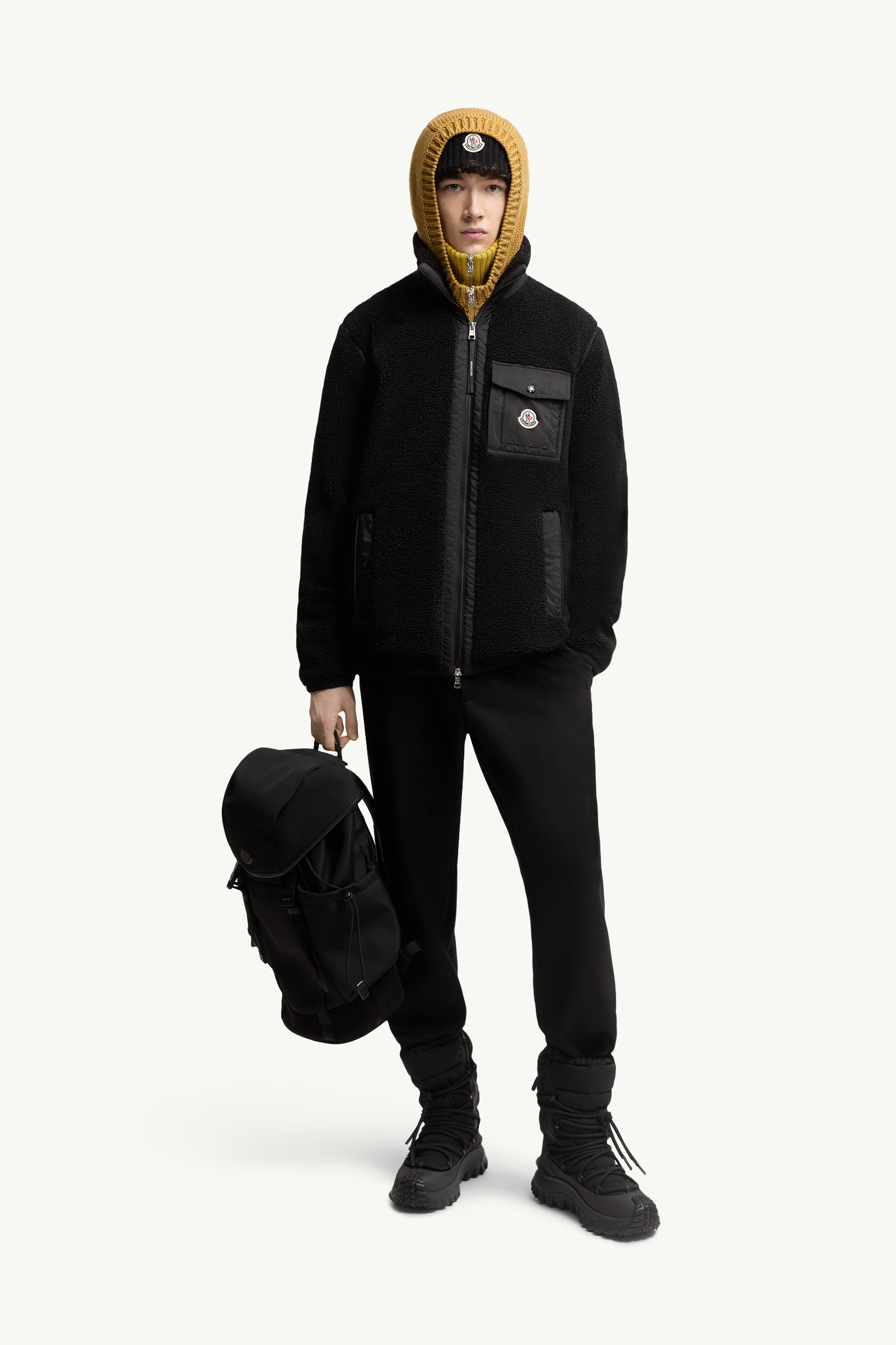 Teddy Zip-Up Sweatshirt with Pocket - 2