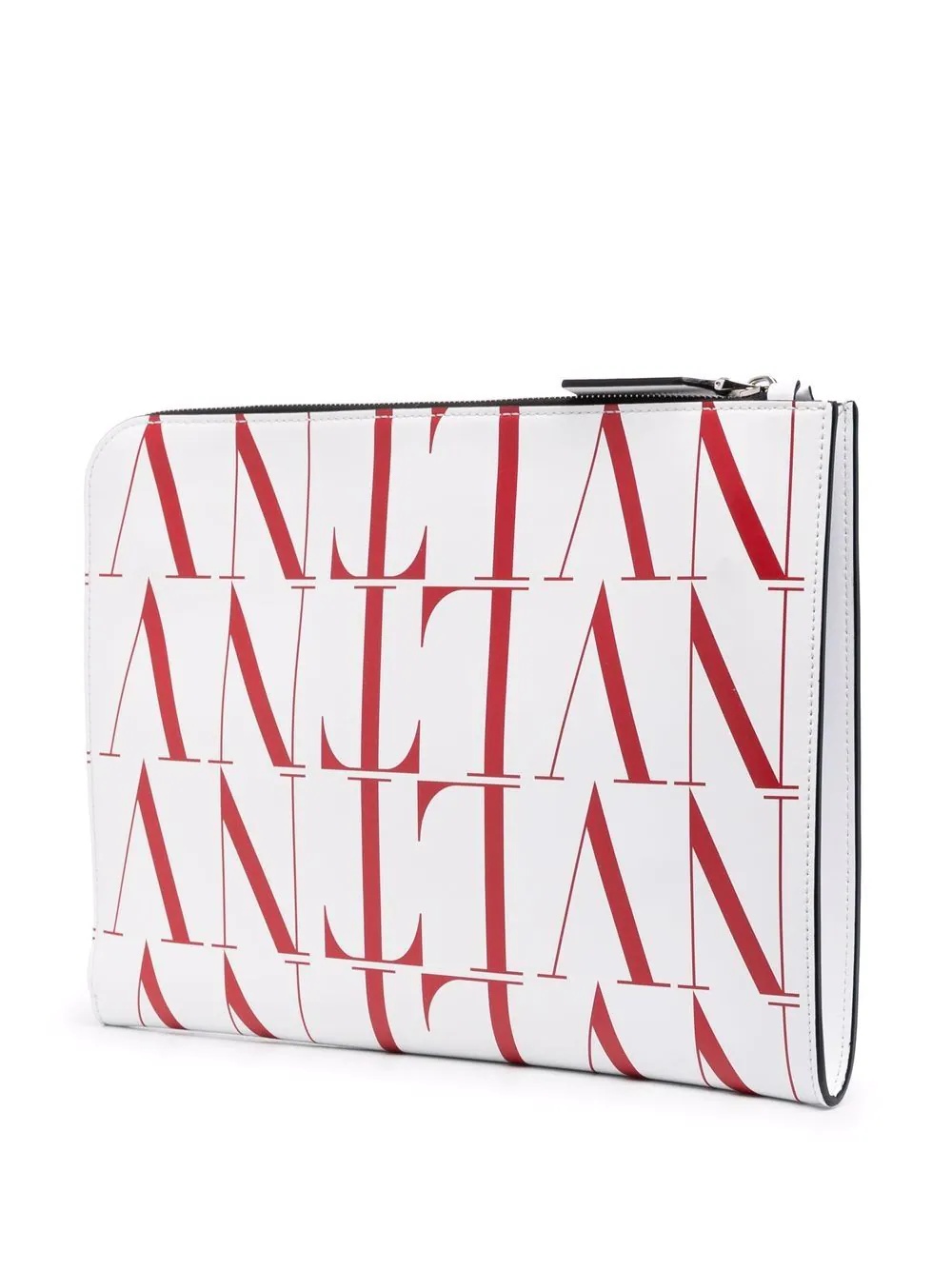 VLTN logo-print clutch bag - 3