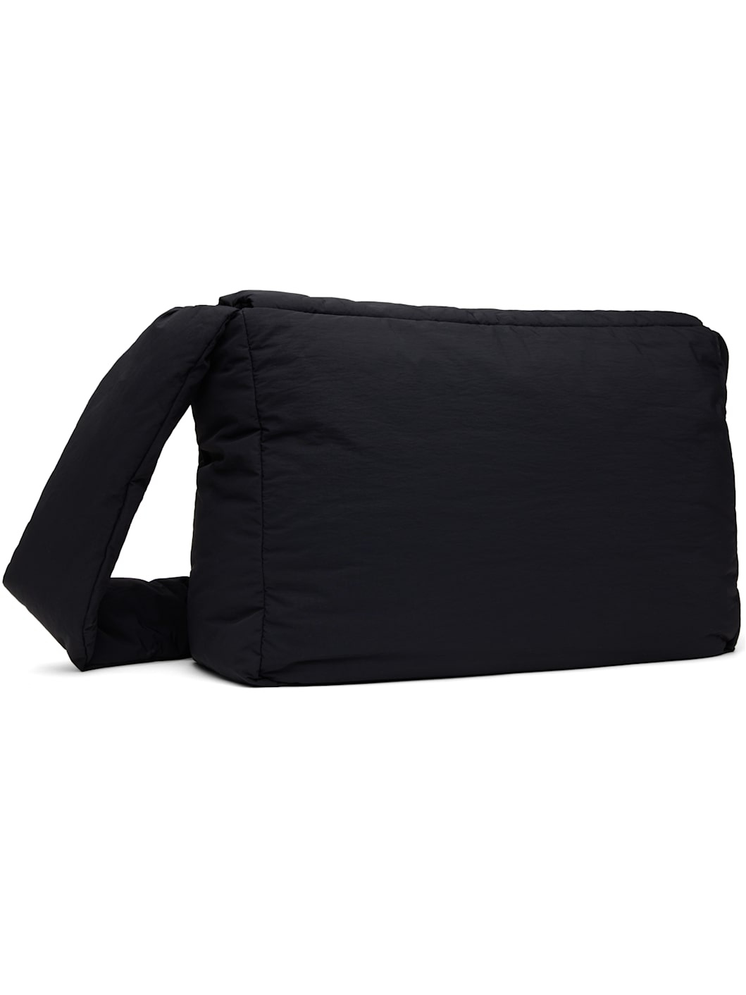 Black Large Padded Nylon Bag - 3