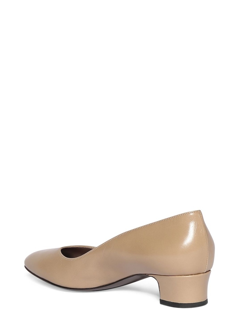 35mm Luisa leather pumps - 3