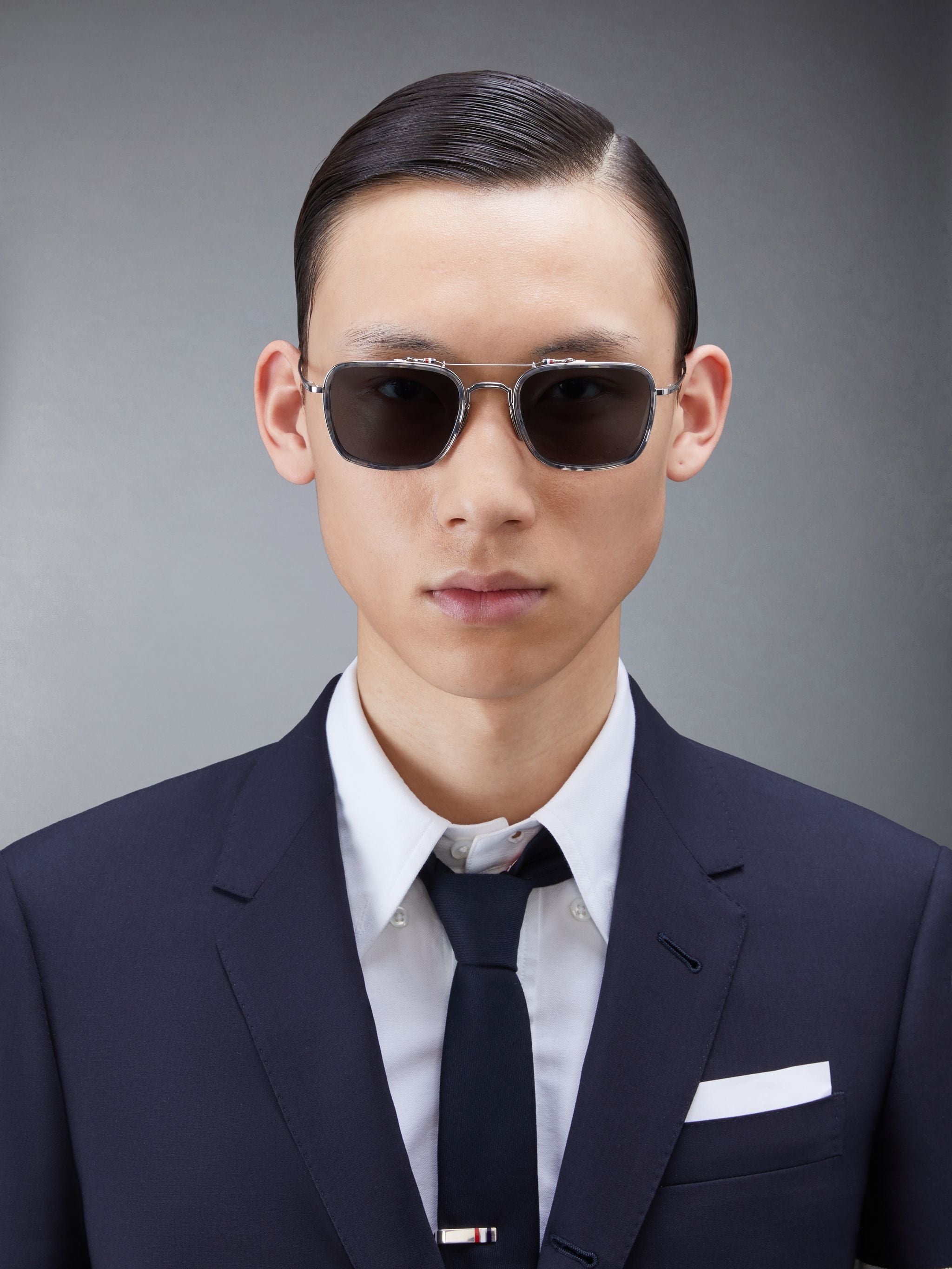 Acetate And Titanium Aviator Sunglasses - 2