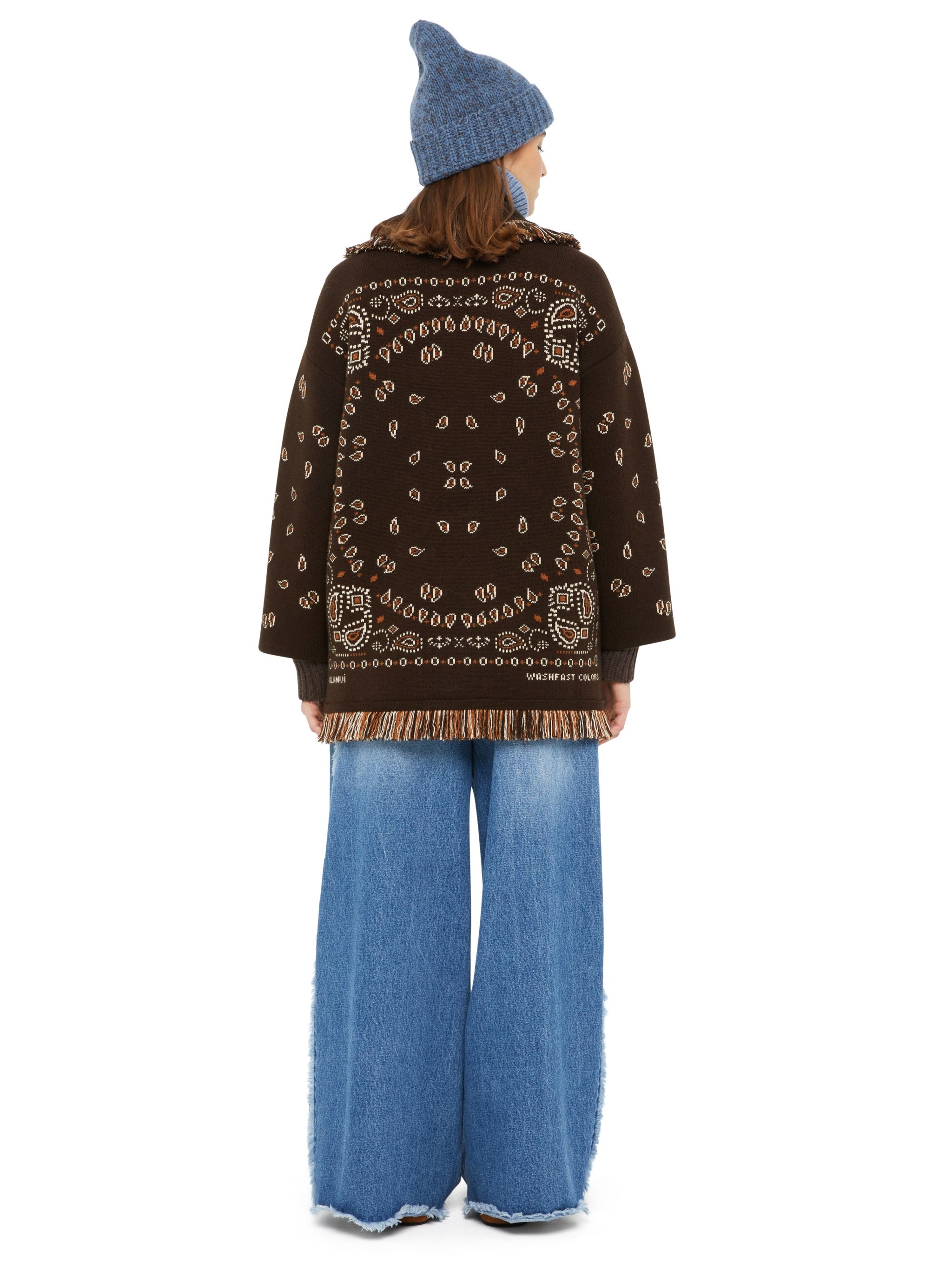 Bandana Jacquard Cardigan - 7