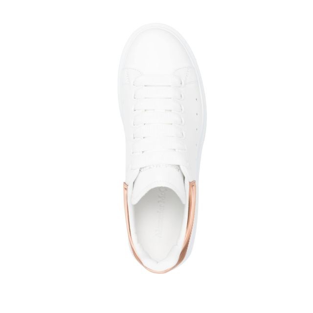 Oversized copper heel sneakers - 4