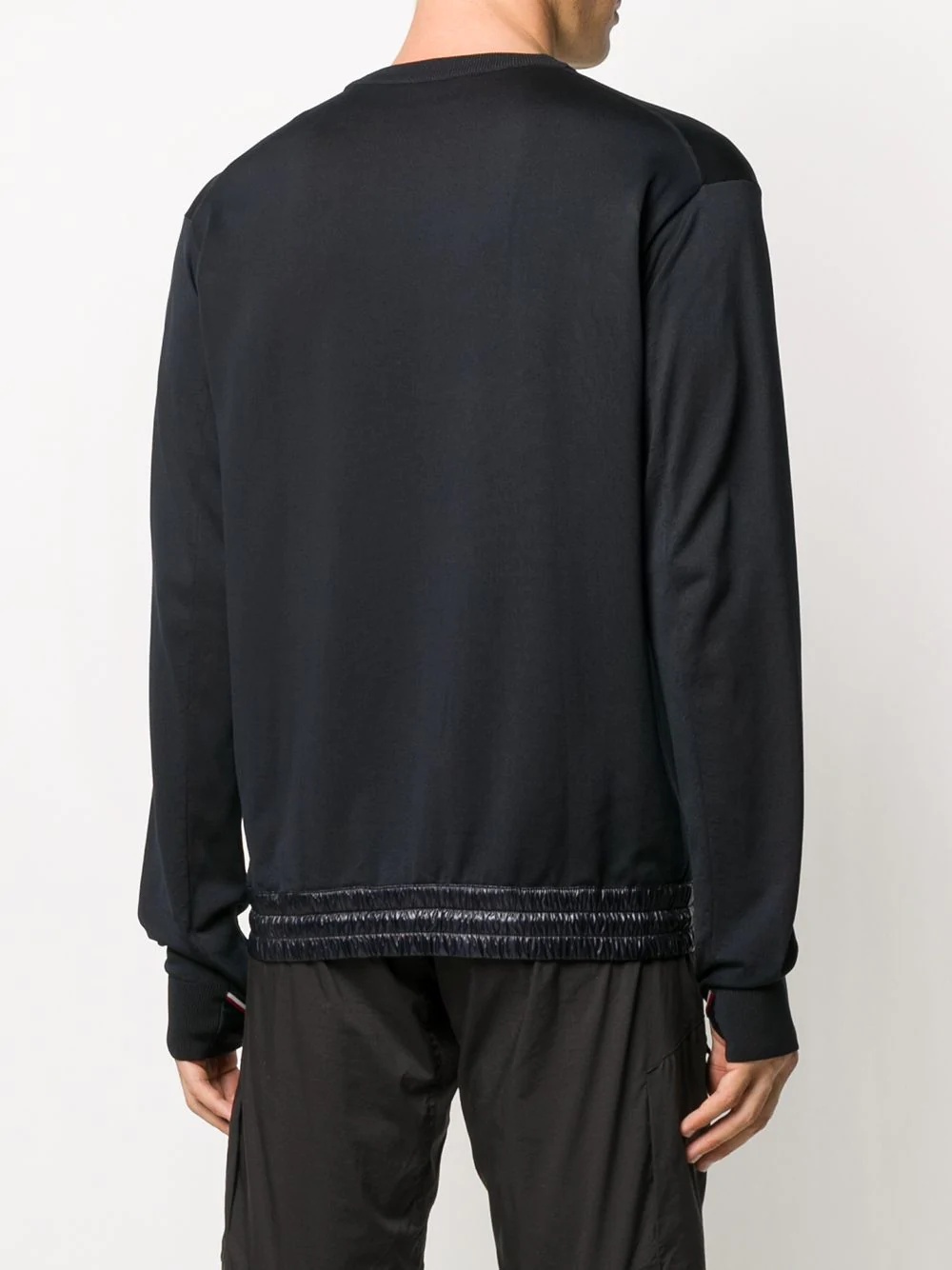 crew-neck drawstring-hem Tee - 4