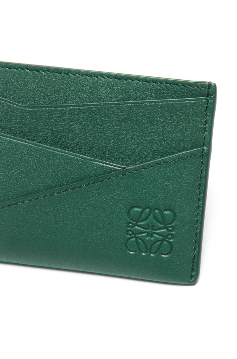 Puzzle plain cardholder in classic calfskin 4