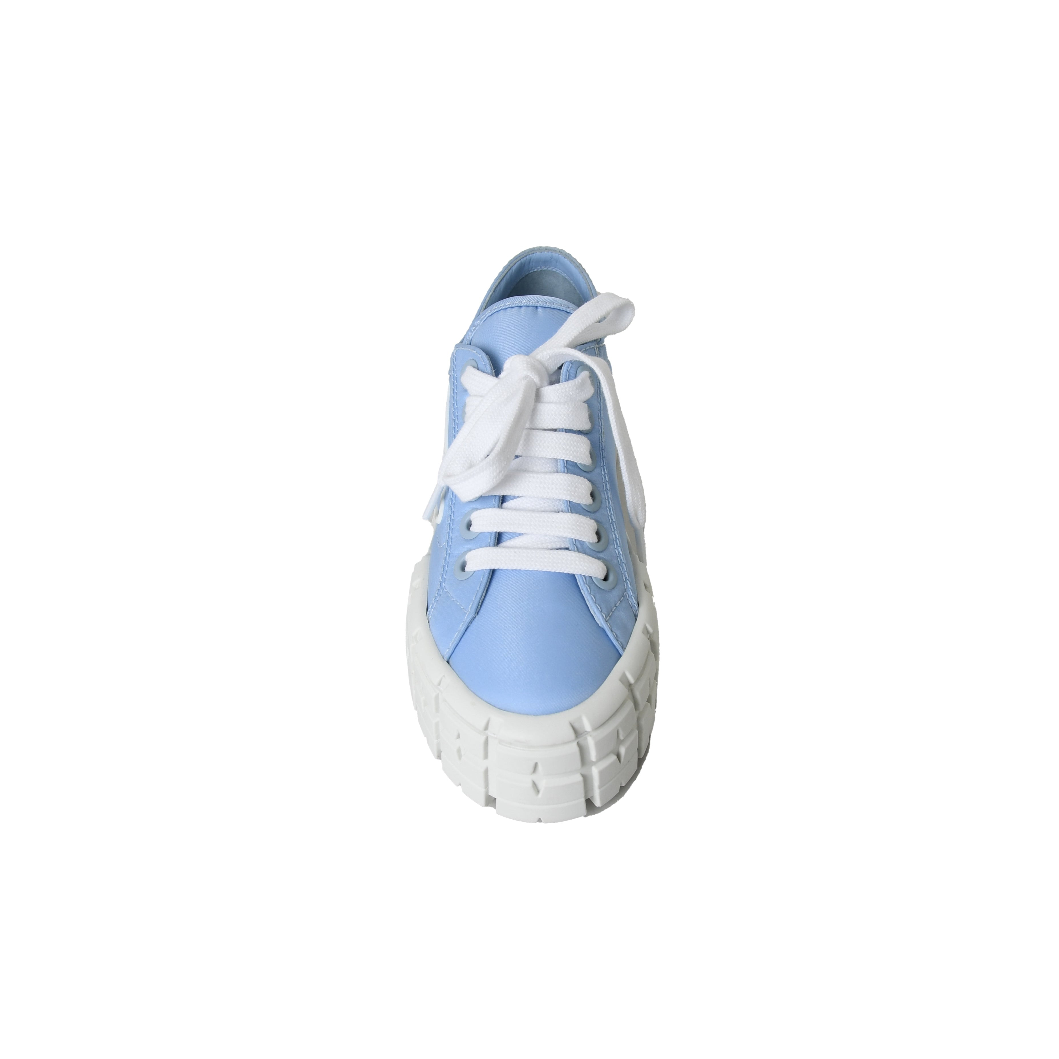 Prada Calzature Donna Nylon Gabardine 1 Cielo Blue - 4