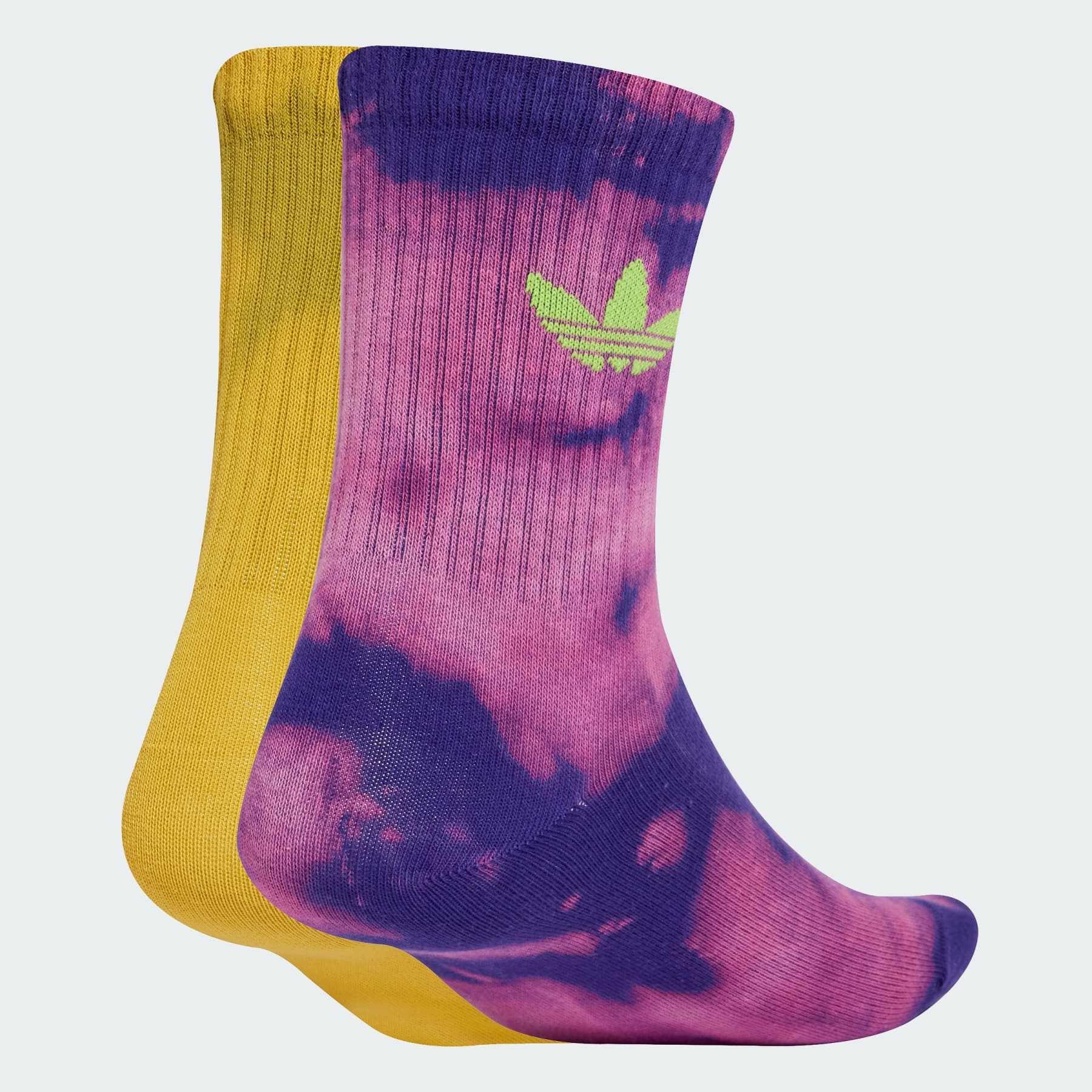 Acid-Washed Crew Socks 2 Pairs - 2