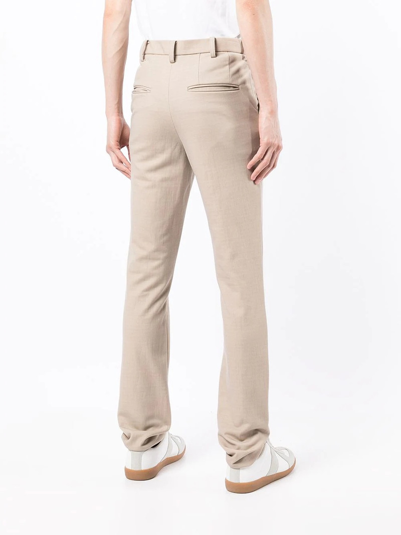 high-waisted straight-leg trousers 4