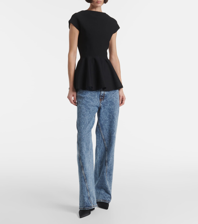 Alaïa Peplum top outlook