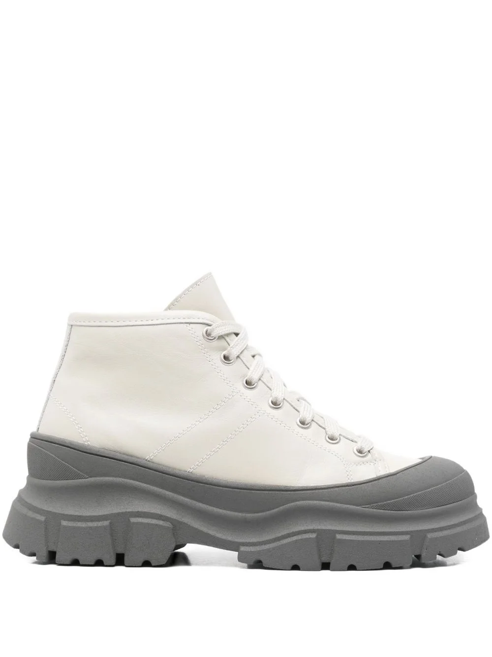 lace-up chunky-sole boots - 1