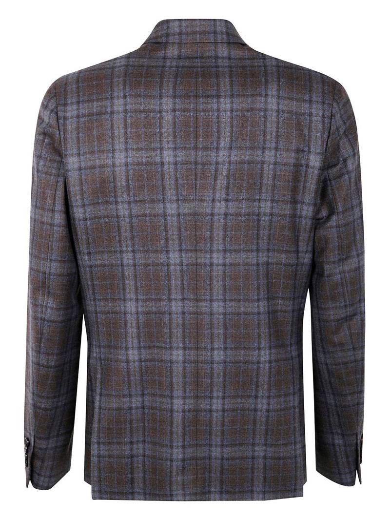 Paul Smith check-pattern wool blazer outlook