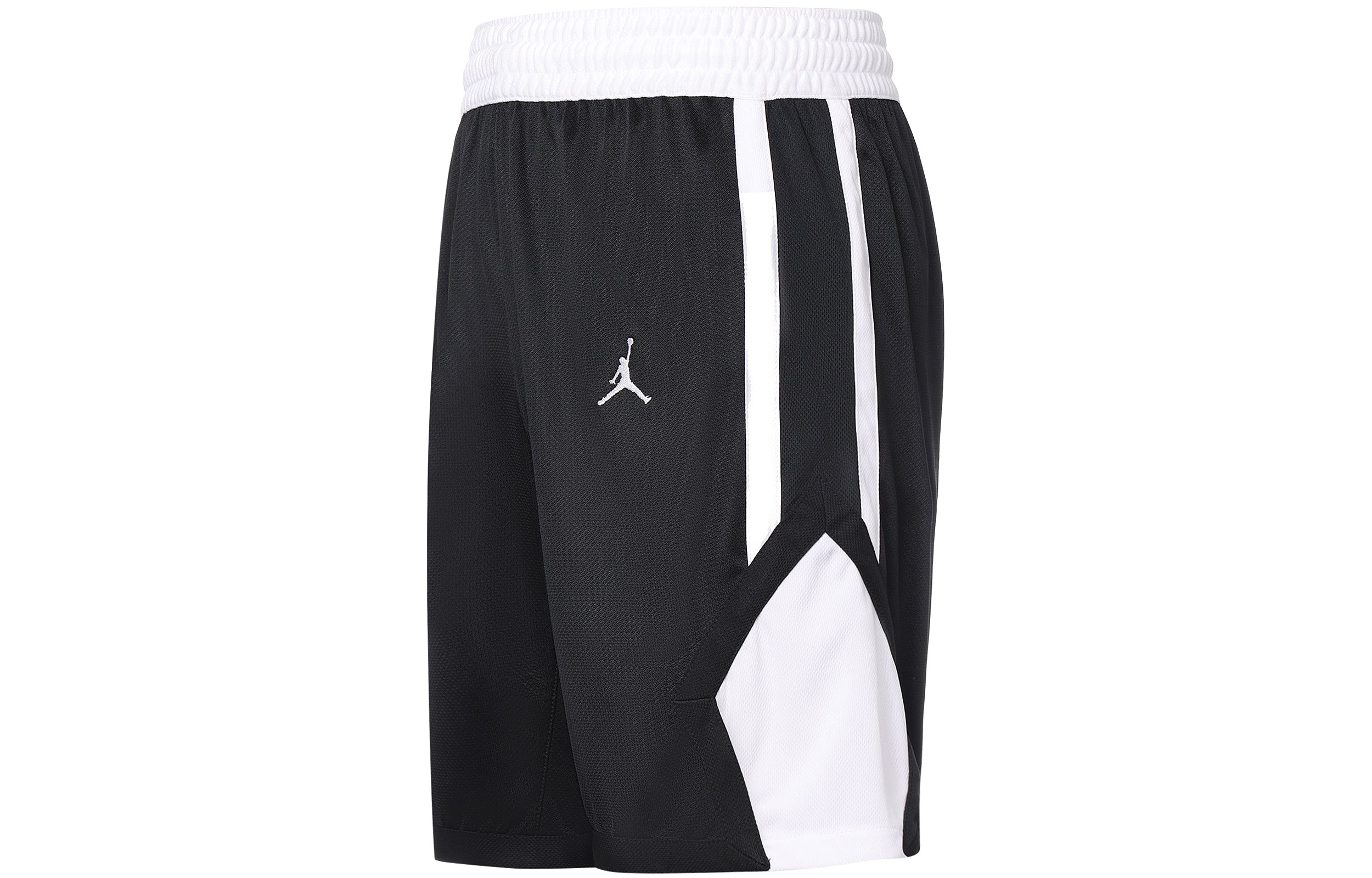 Air Jordan Breathable Basketball Shorts Men's Black And White AR4322-012 - 2
