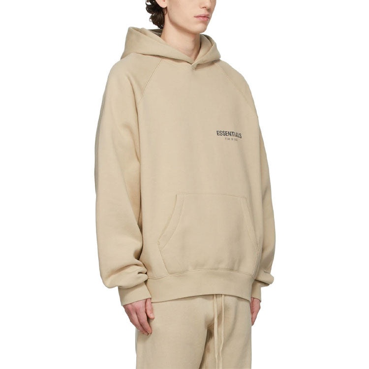 Fear of God Essentials FW21 SSENSE Exclusive Hoodie 'Linen' FOG-FW21-106 - 7