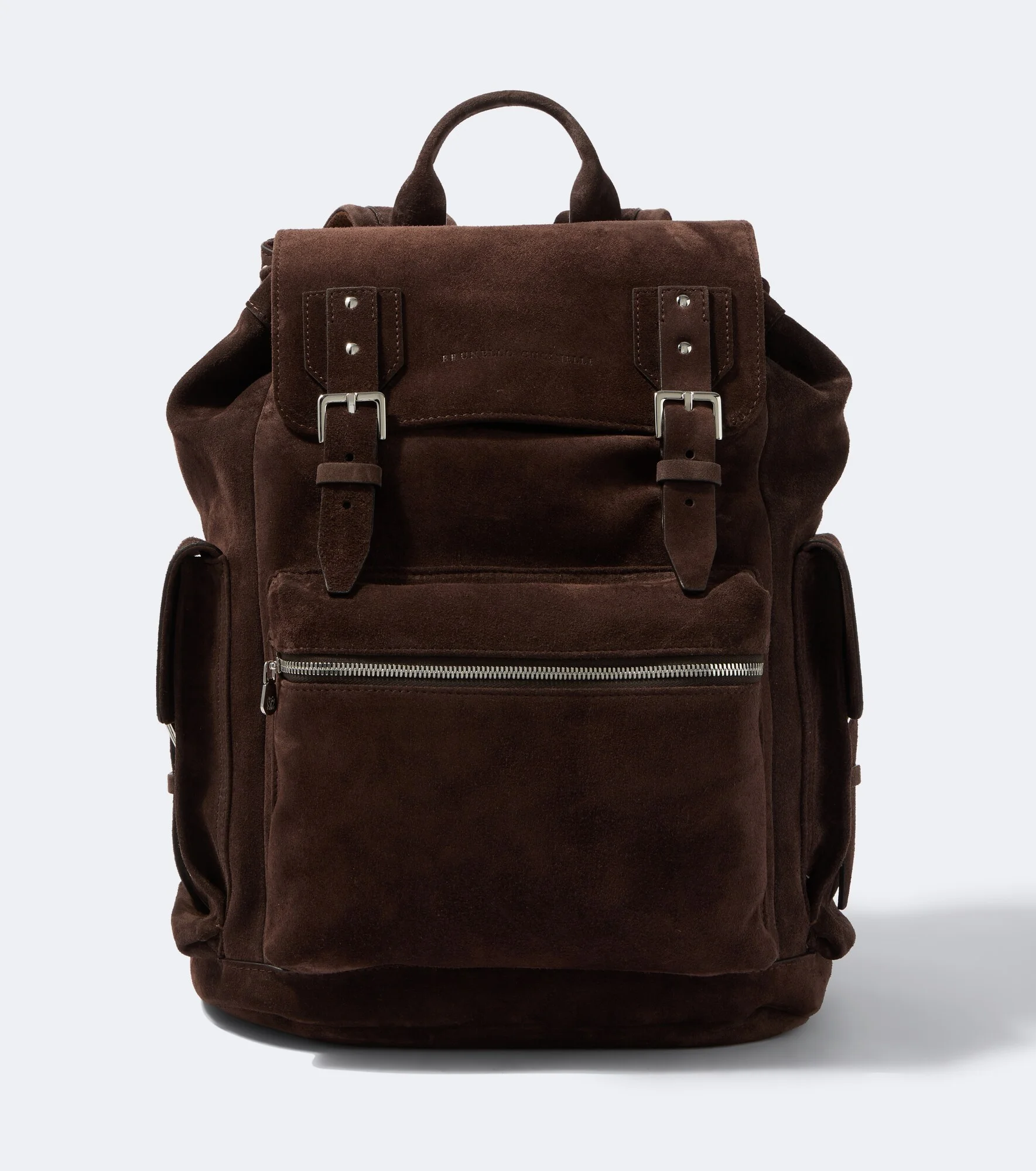 Suede backpack - 1
