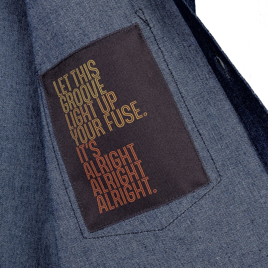 STF-FUSE81 SaturdayTypeFever - 8oz Japanese Indigo Denim Shirt - Fuse81 - 8
