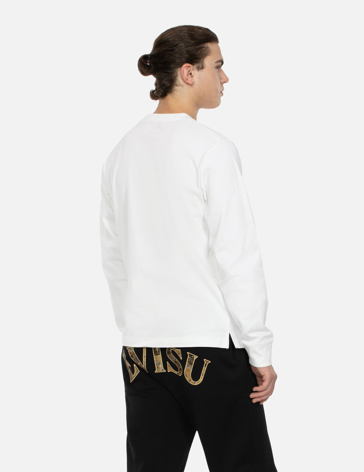 SEAGULL BROCADE APPLIQUÉ REGULAR FIT LONG-SLEEVE T-SHIRT - 8