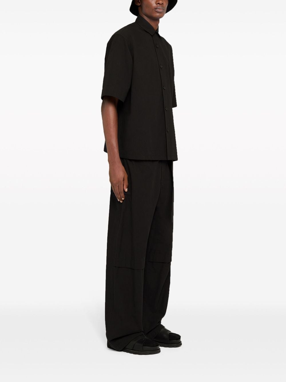 short-sleeve cotton shirt - 3