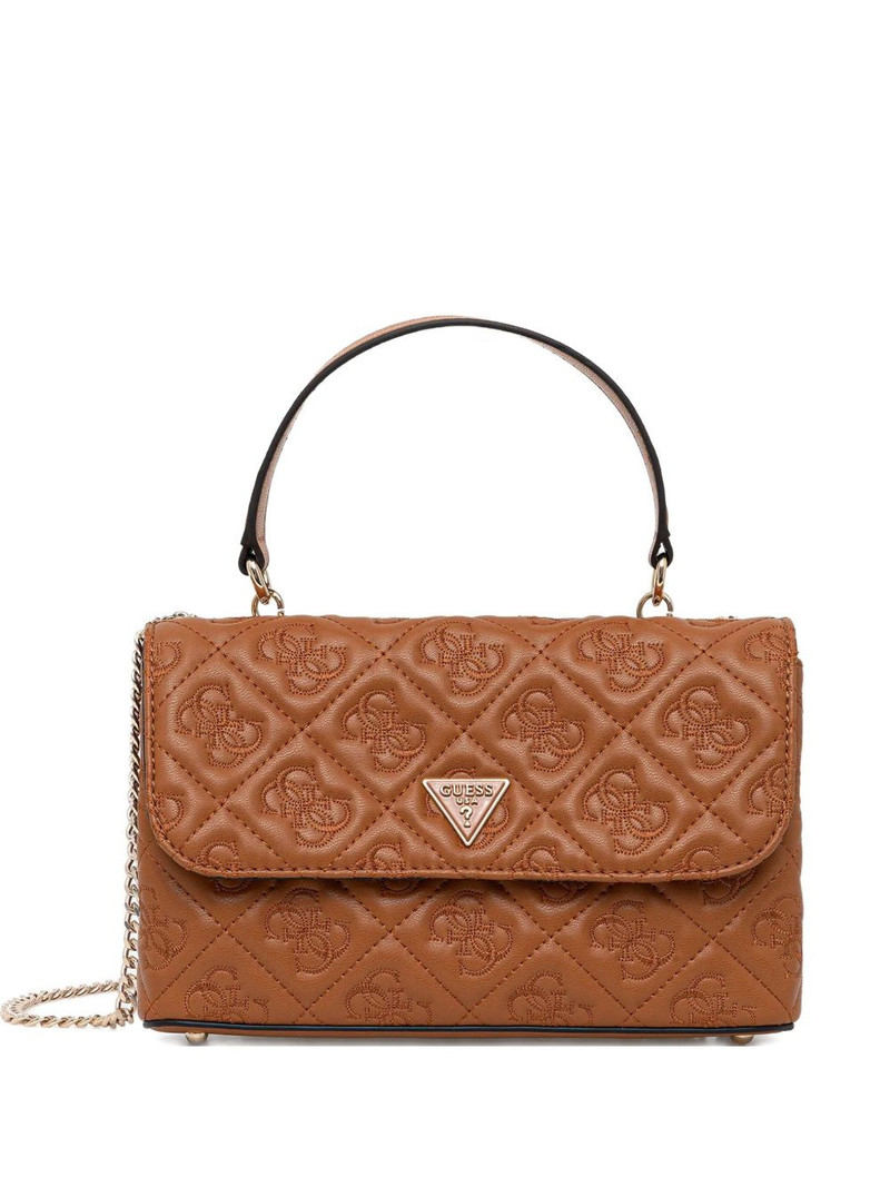 Adelasia logo 4G embossed shoulder bag 1