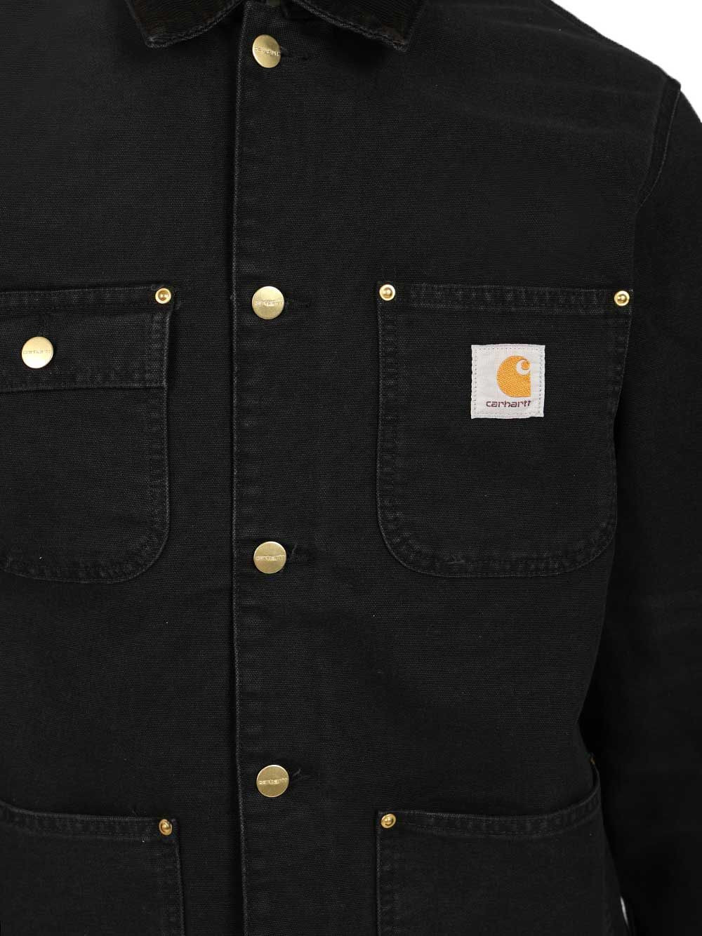 Og Chore Coat Stone Canvas Jackets Black - 4