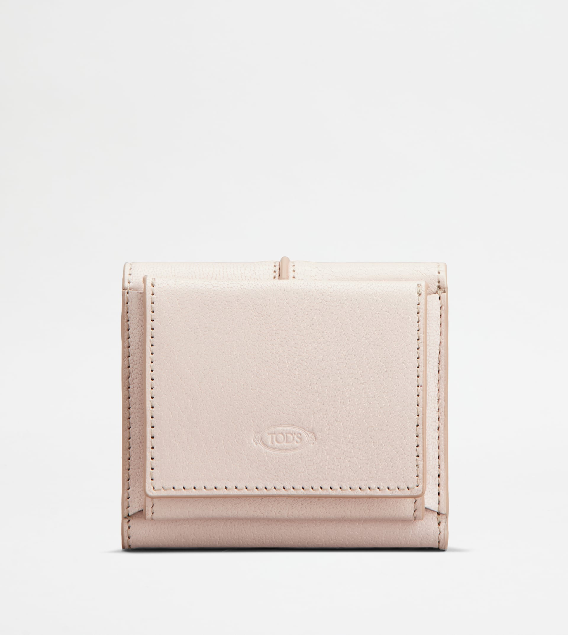 T TIMELESS WALLET IN LEATHER - PINK - 3