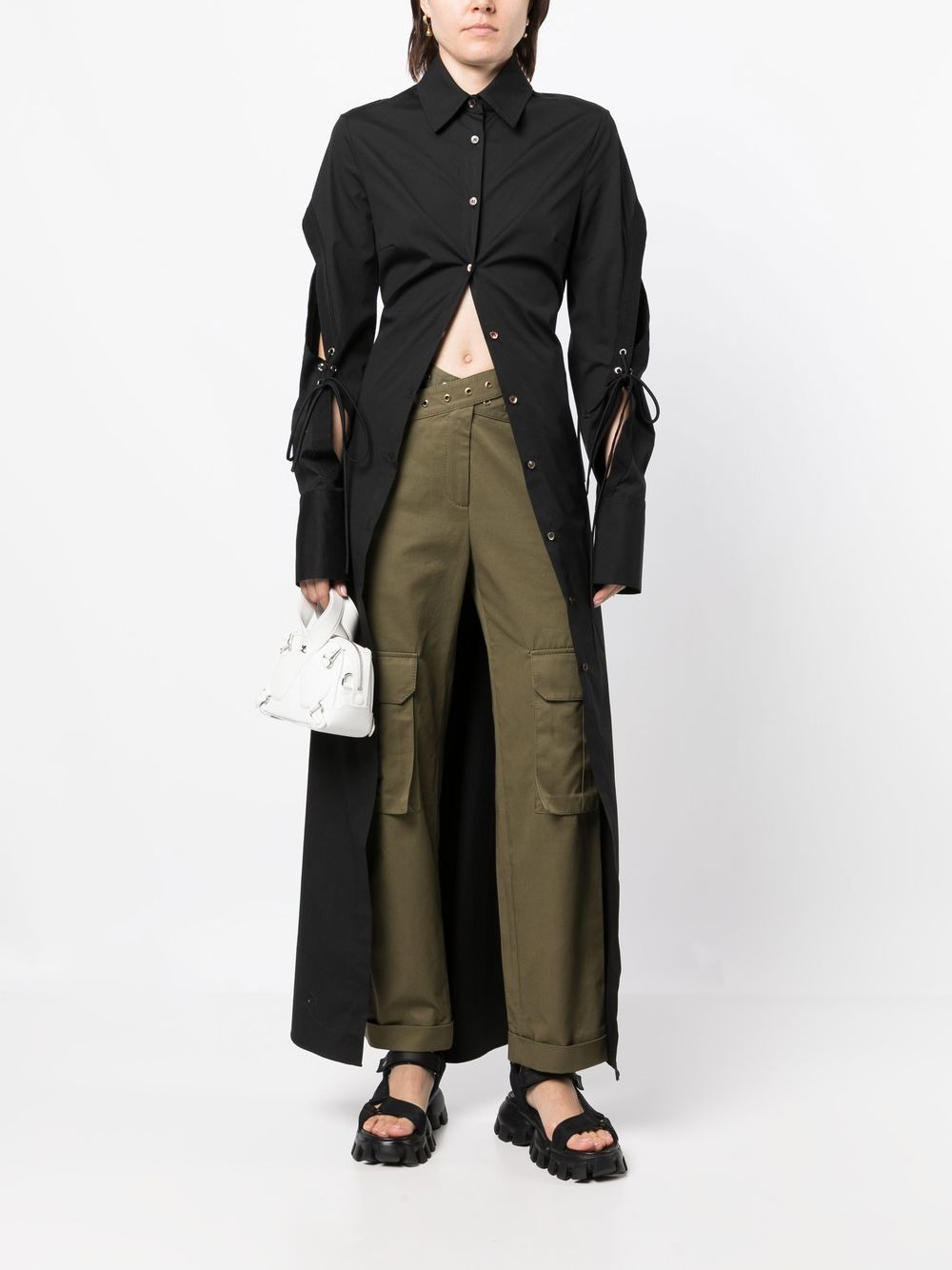 long cotton shirt - 2