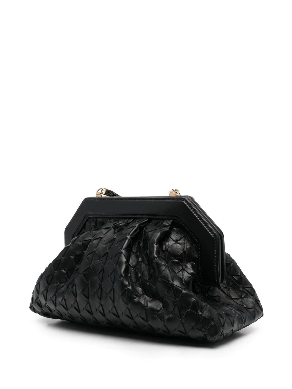 Secret leather clutch bag - 3