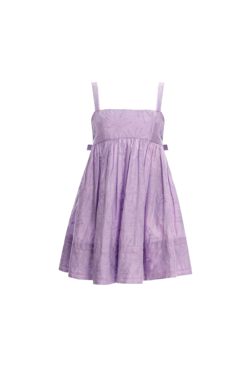 Cienfuegos La Fania Lila Mini Dress 1