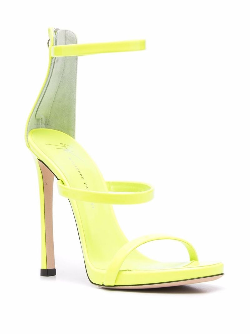 open-toe heeled sandals - 2