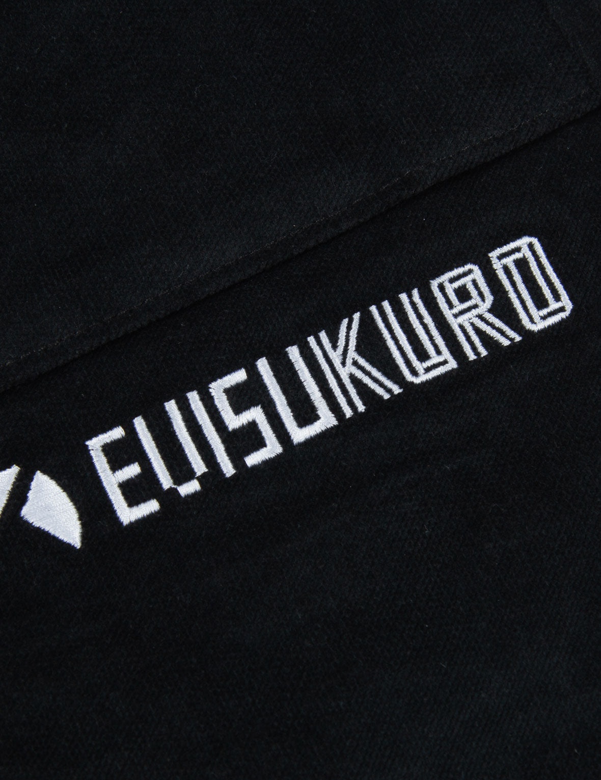 Logo Embroidered Corduroy Worker Pants - 10