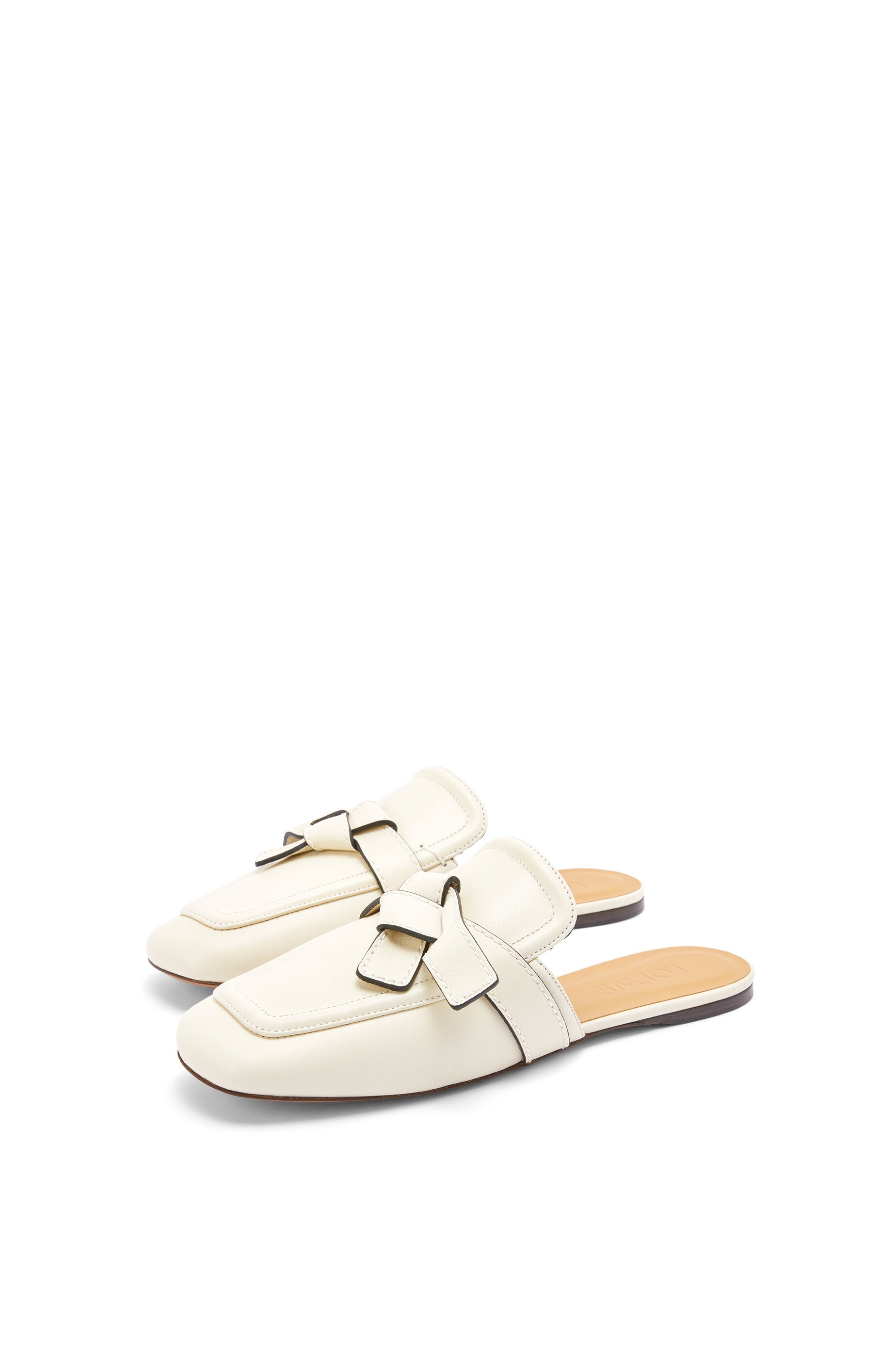 Gate flat mule in calfskin - 2