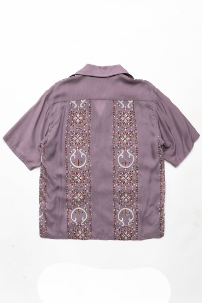 Kapital Silk Rayon HAVANANAJA WRANGLE Collar CUBA Shirt - Light Purple outlook