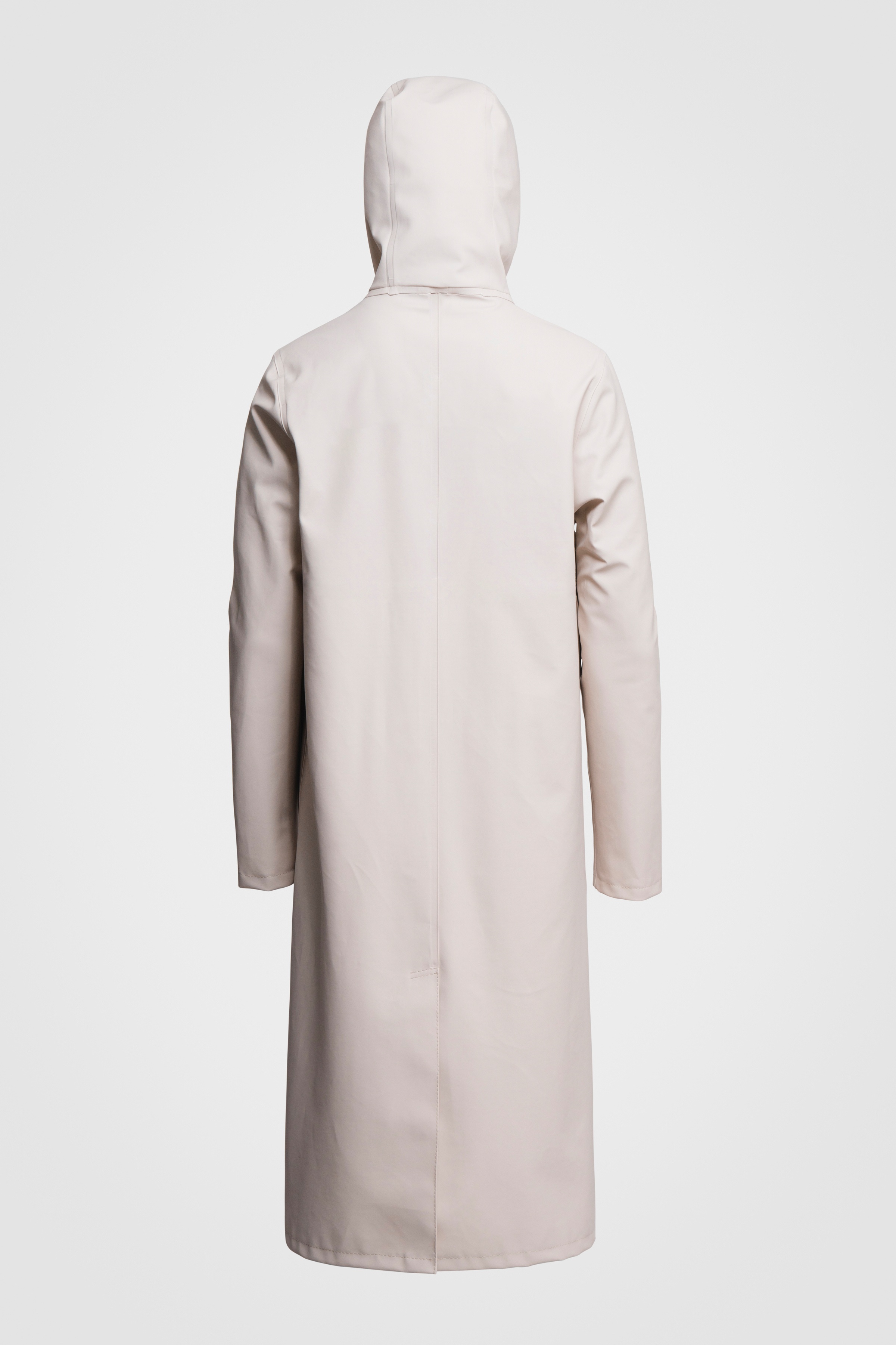 Stockholm Long Raincoat Light Sand - 6