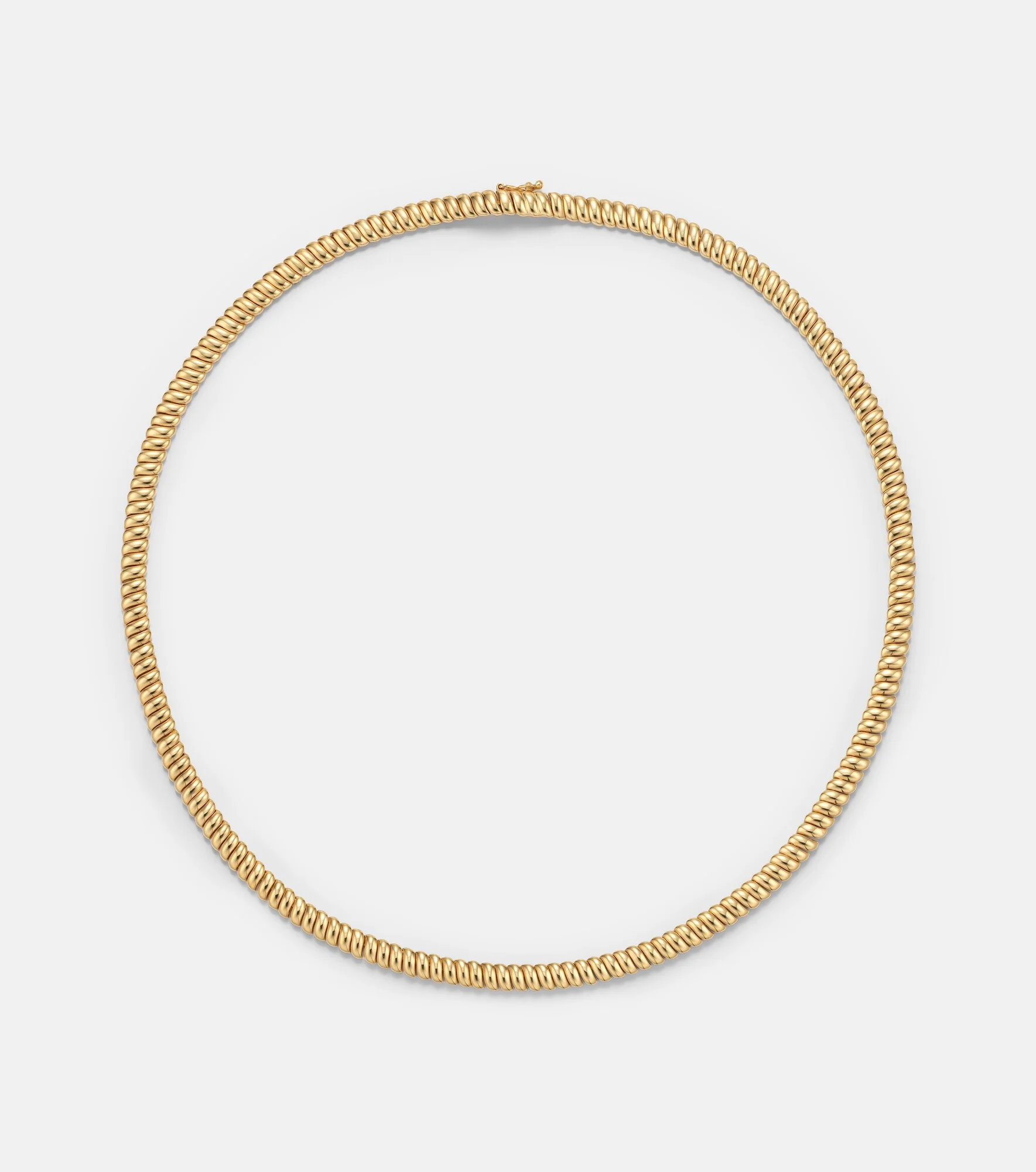 Zoe Thin 18kt gold choker - 1