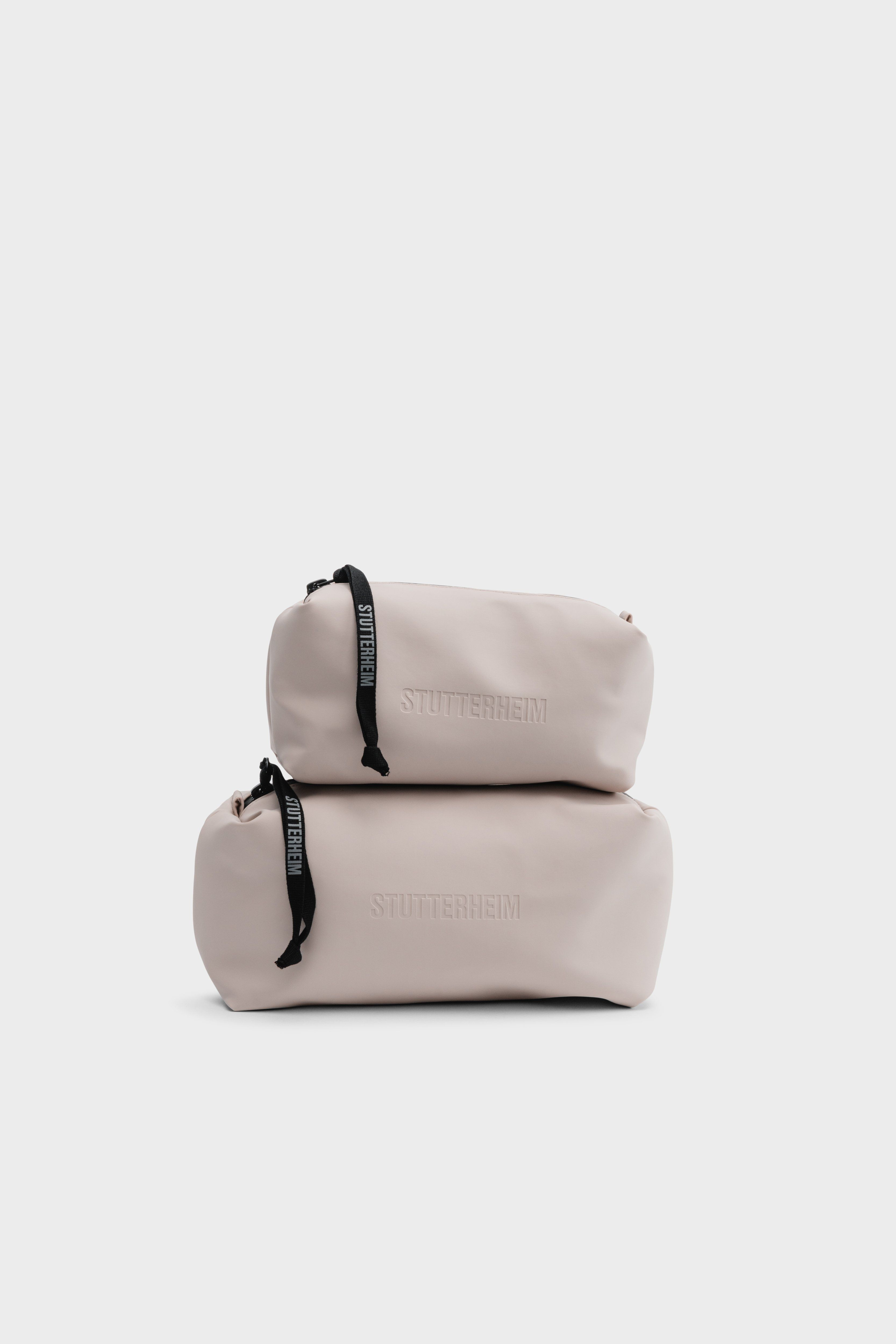 Container Large Wash Bag Light Sand - 6