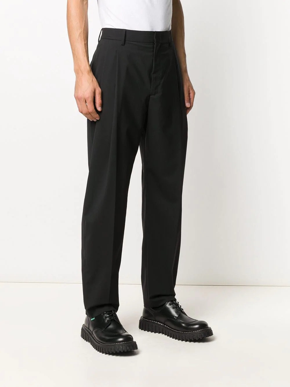 wide-leg tailored trousers - 3