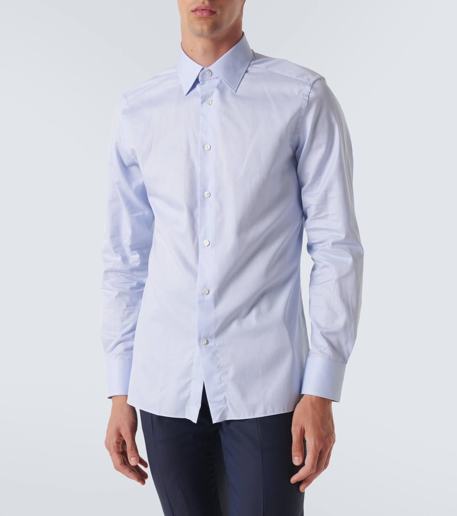 Cotton Oxford shirt - 3