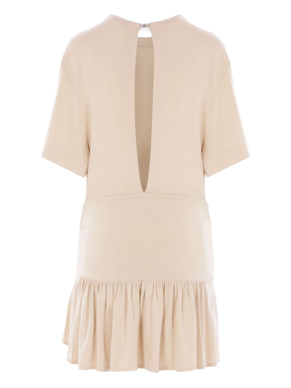 tie-detail ruffle dress - 2