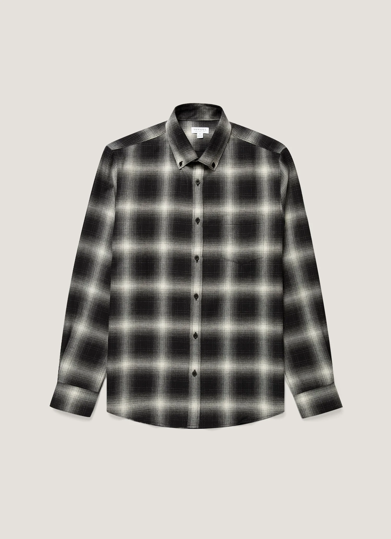Button Down Flannel Shirt - 1