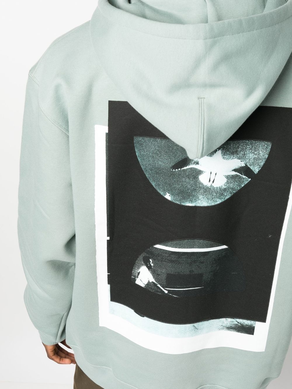 logo-print hoodie - 5